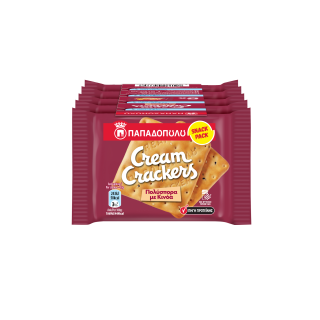 Cream Crackers Πολύσπορα Snack Packs 5x50g