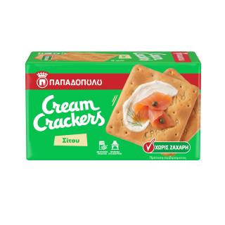 Cream Crackers Χωρίς Ζάχαρη 165g
