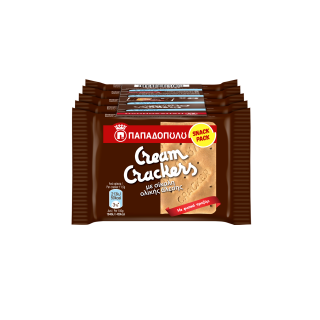 Cream Crackers με Σίκαλη Ολικής Άλεσης Snack Packs 5x47g