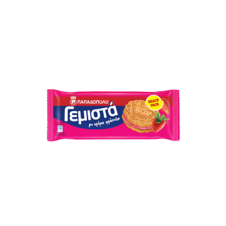 Γεμιστά με Kρέμα Φράουλα Snack Pack 58g