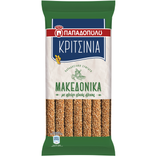 Κριτσίνια Μακεδονικά Ολικής Άλεσης 200g